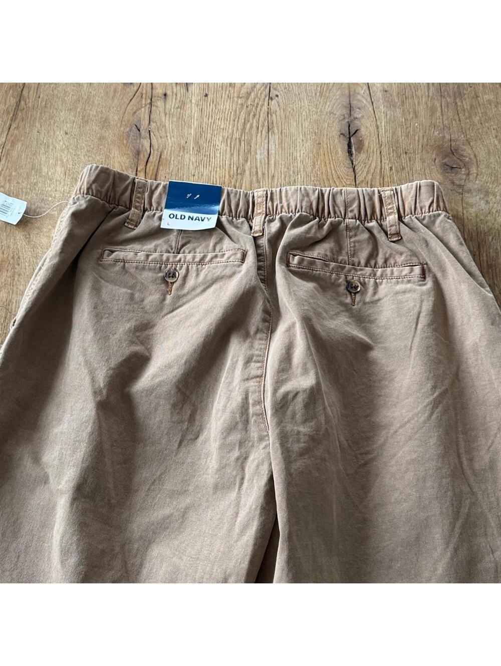 Old Navy Tan Pants Size Large Womens NWT - Picture 2 of 7